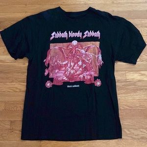 Black Sabbath T Shirt Sabbath Bloody Sabbath